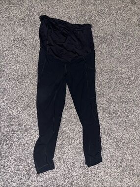 Black Maternity Leggings - Comfortable Support